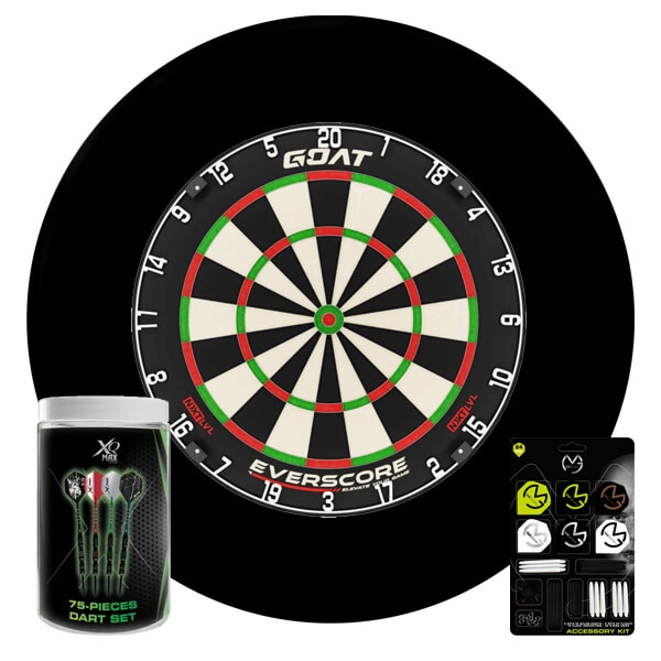 GOAT Everscore dartpaket (svart)