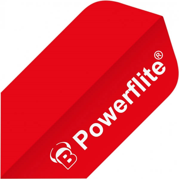 Powerflite Flights - Röd smal