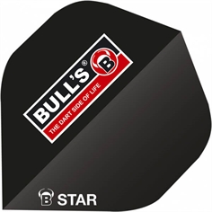 B-Star Flights - Bull's Logo Svart