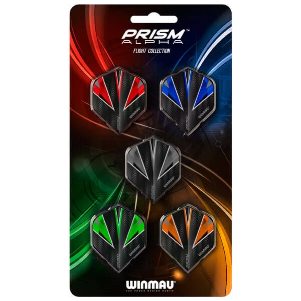 Winmau Prism Alpha Flights - 5-pack