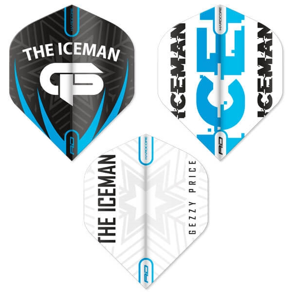 Gerwyn Price Iceman Multipack-flyg (3 set)