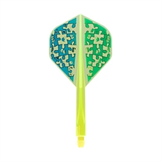 Condor Axe Flights Std. - GT Monster 2 Neon Yellow, Karta