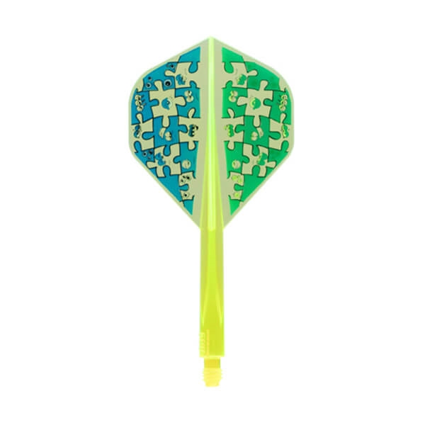 Condor Axe Flights Std. - GT Monster 2 Neongul, Medium