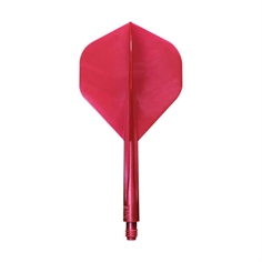 Condor Axe Flights Std. - Metallic Red, Medium