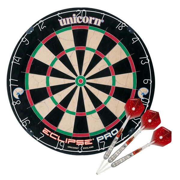 Unicorn Eclipse Pro med Striker Tungsten Dart